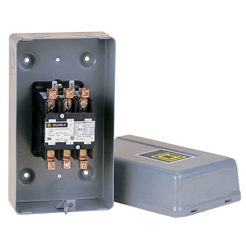 PC503F PC Series Special Purpose Magnetic Power Contactor, 120 V AC V Coil, 50 A