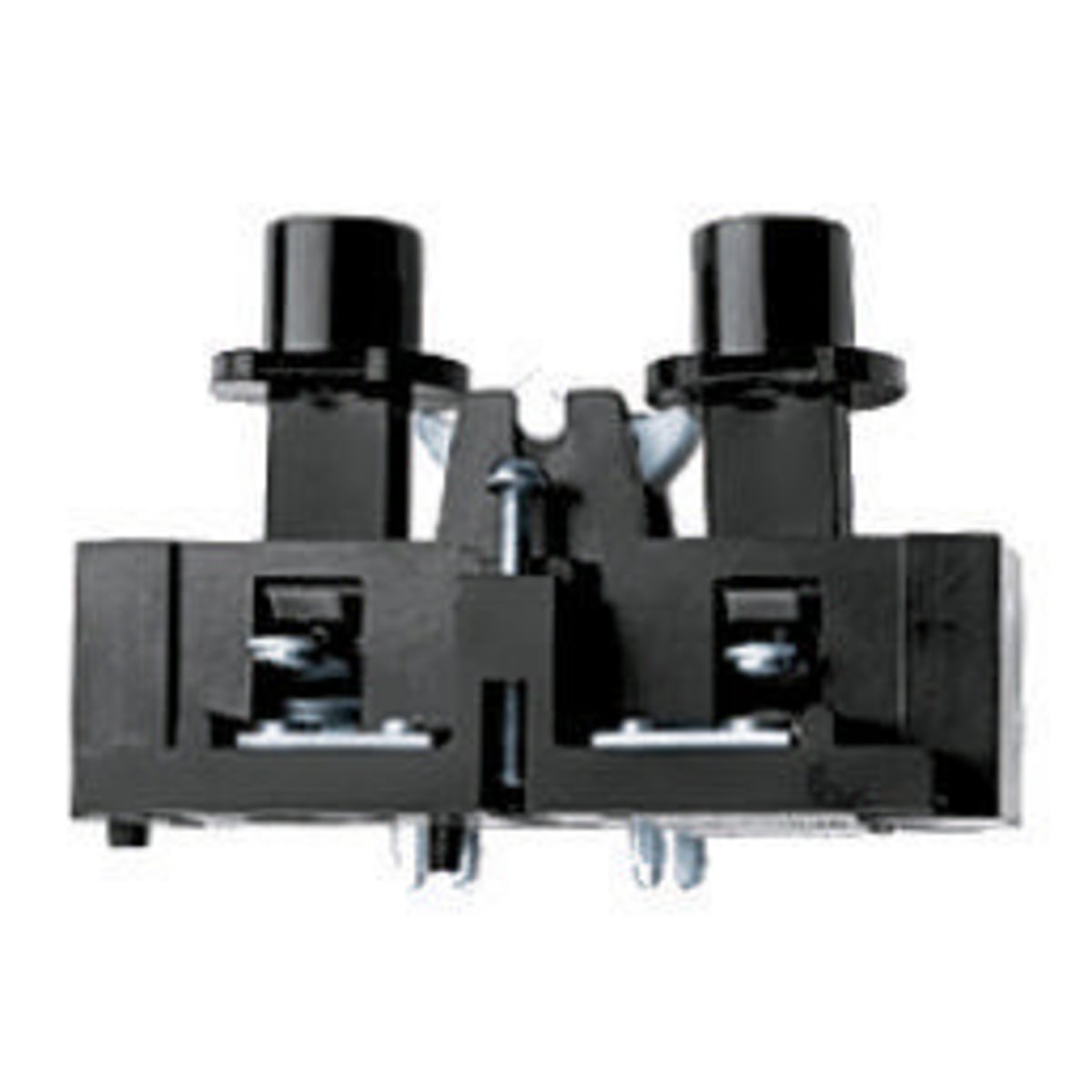 PG2 PBS 1-Phase 2-Pole Non-Metallic Pilot Duty Standard Replacement Pendant Insert, For Use With Single Speed Button Set, 2-Pole, 250 V AC, -40 to 75 deg C Without Impact, Momentary, Surface Mount, Screw Terminal, Black