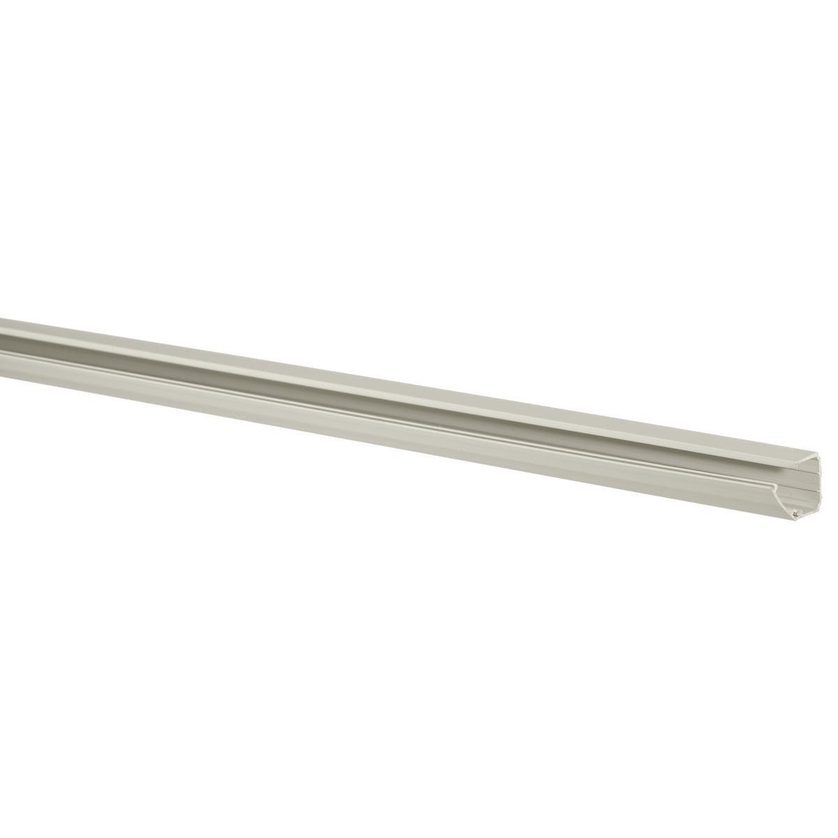 PL1BC7 Extruded Latching Standard Non-Metallic Raceway, 7 ft L x 1.38 in W x 1.04 in H, 1 Channel, Thermoplastic