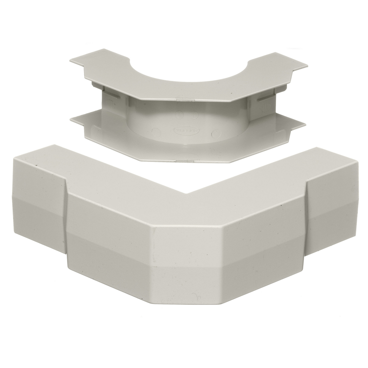 PL1EEBC External Extruded Latching Non-Metallic Full Capacity Standard Raceway Elbow, 1-1/4 in Bend Radius, 1.03 sq-in