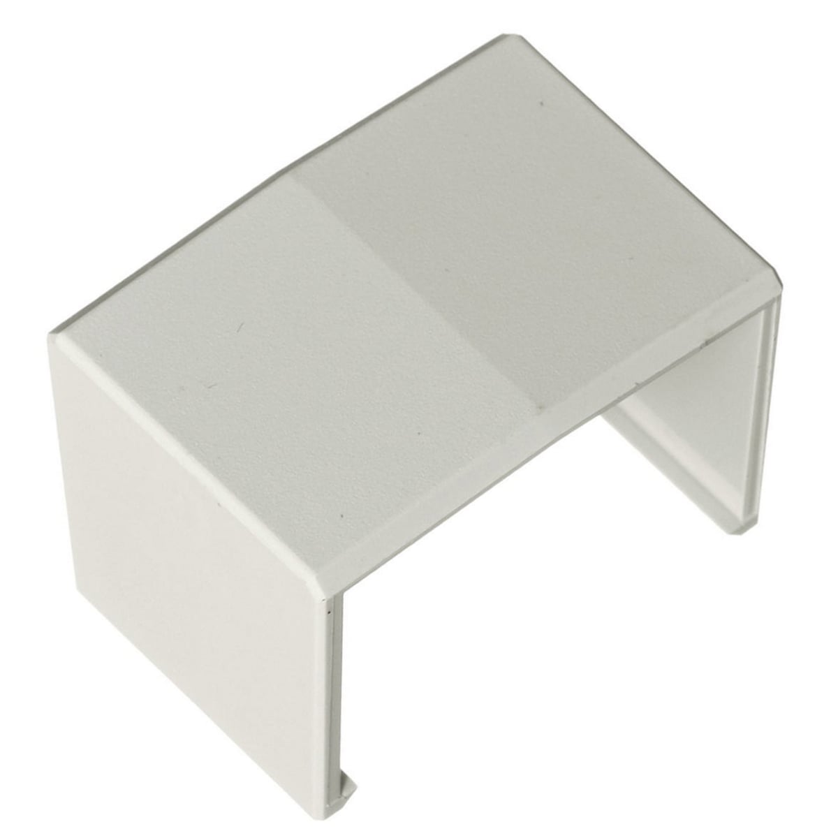 PL1SC Extruded Non-Metallic Standard Splice Cover, 1.12 in L x 1.55 in W x 1.11 in H, PVC, Office White