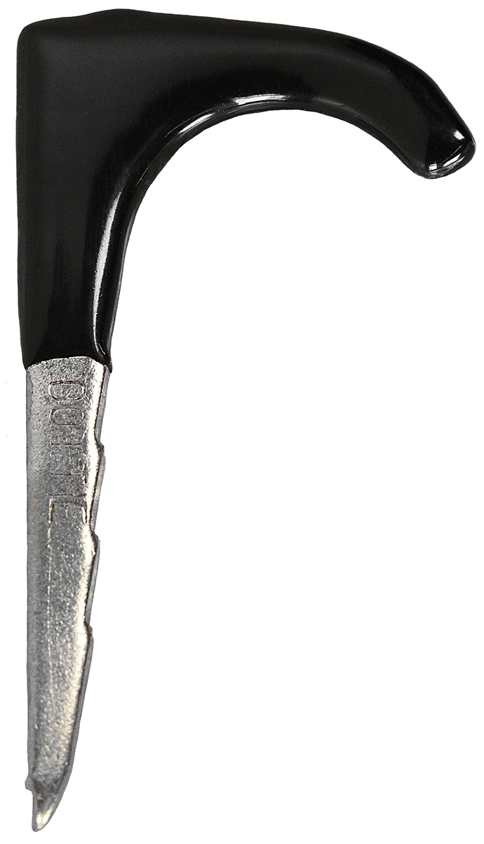 PL40 J-Hook Nail Strap, 1-1/4 in, Hammer-On Mount, 12 ga Steel