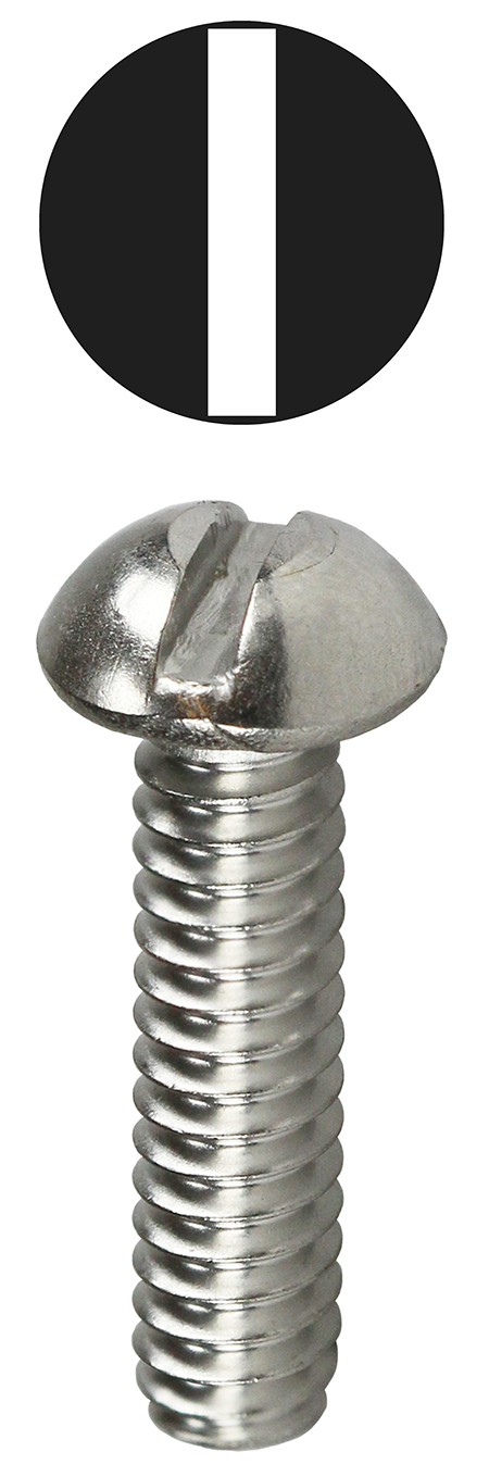 PMS632114 Head Machine Screw, #6-32, 1-1/4 in OAL, 18-8 Stainless Steel, Pan Head, Phillips Drive