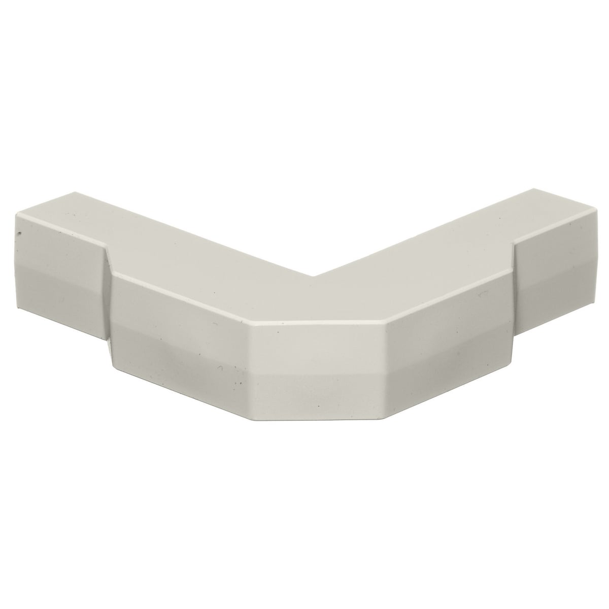 PP1EE External Extruded Full Capacity Latching Non-Metallic Standard Raceway Elbow, 1-1/4 in Bend Radius, 0.29 sq-in, PVC