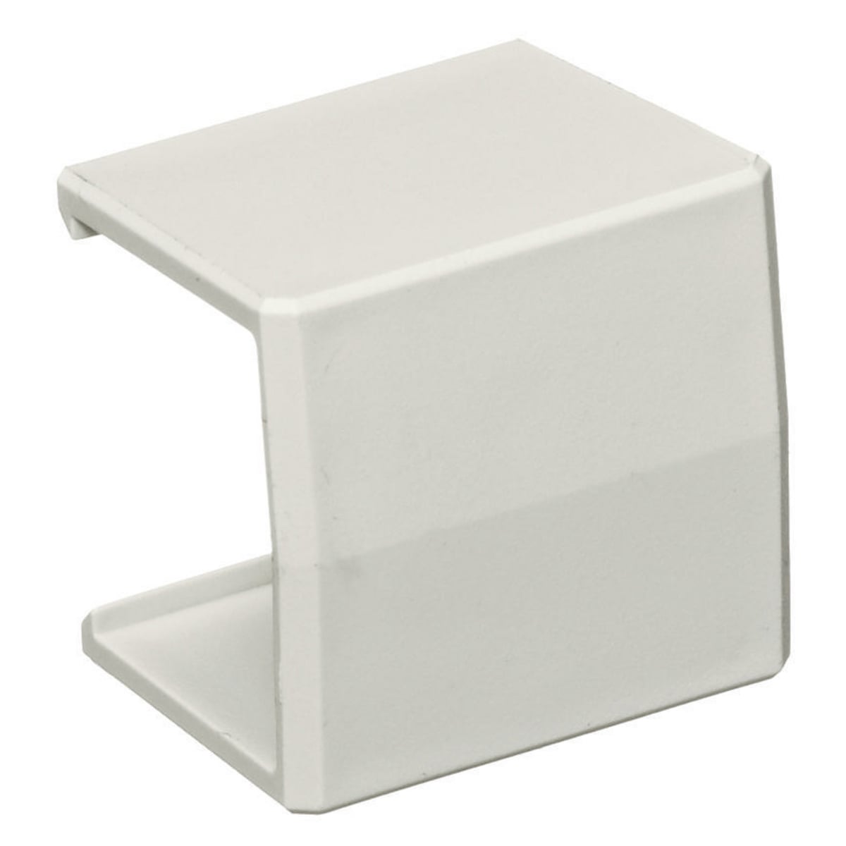 PP1SC Extruded Non-Metallic Standard Splice Cover, 1.09 in L x 1.02 in W x 0.85 in H, PVC, Office White
