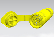 WATERTITE CONNECTOR NEMA 5-15R