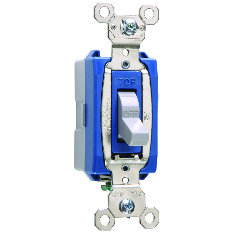 PS15AC1GRY Industrial Extra Heavy Duty Switch, Gray