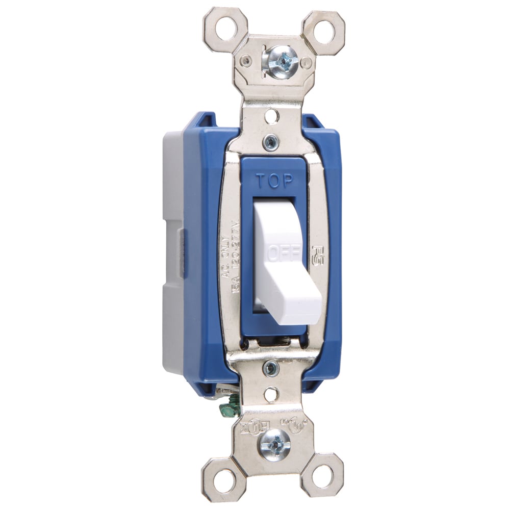 PS15AC1W Industrial Extra Heavy Duty Switch, White