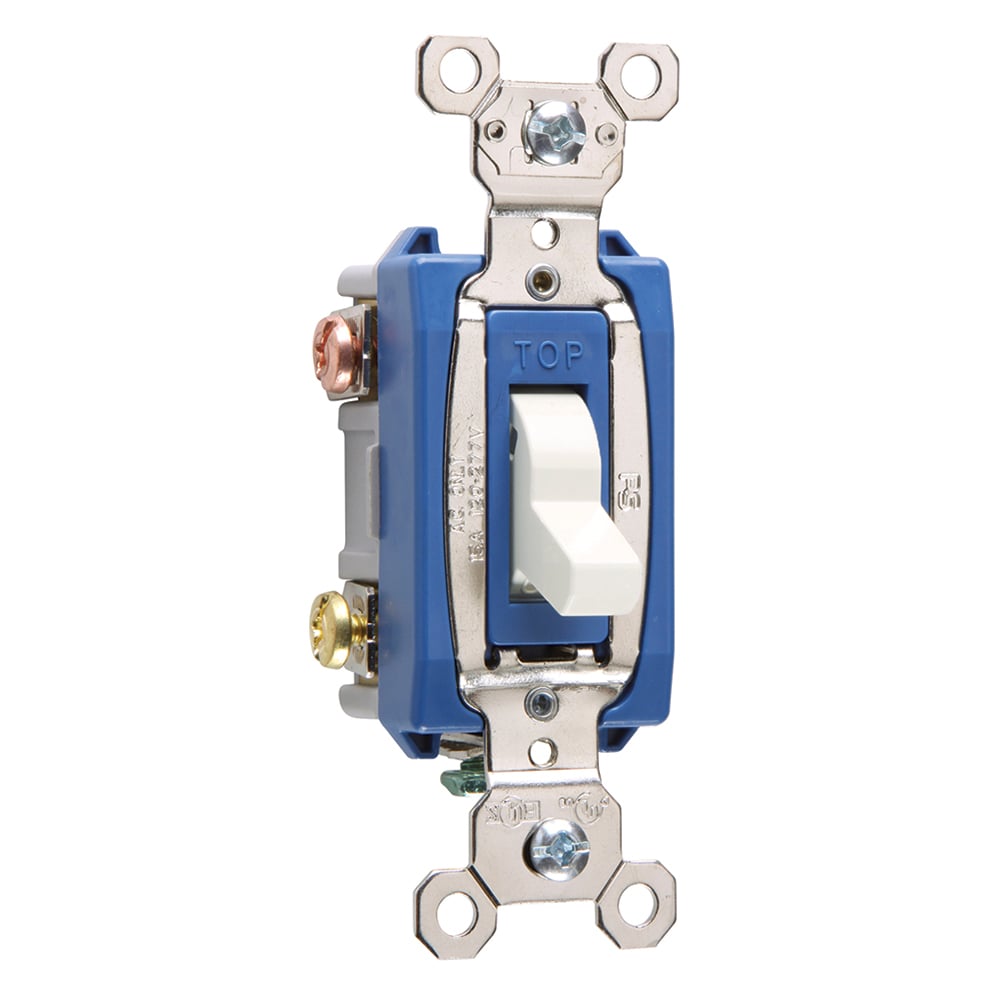 PS15AC3WSL Industrial Extra Heavy Duty Switch, White