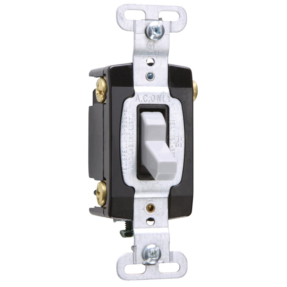 PS15AC4GRY Industrial Extra Heavy Duty Switch, Gray