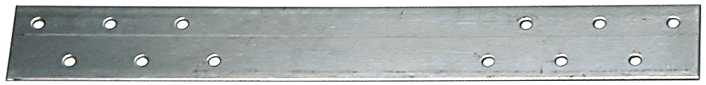 PS1618 Plate Strap, 18 in L x 1-1/2 in W, 16 ga THK, Steel