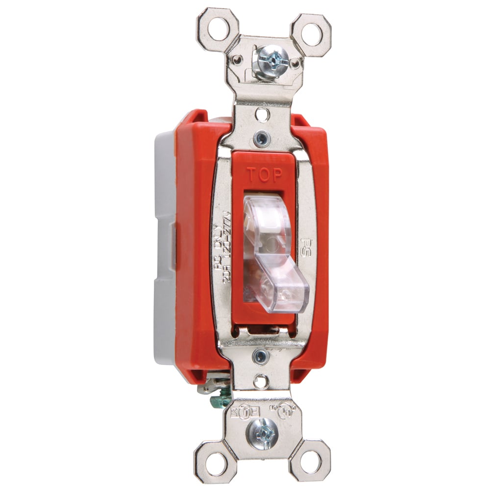 PS20AC1CSL Industrial Extra Heavy Duty Switch, Clear