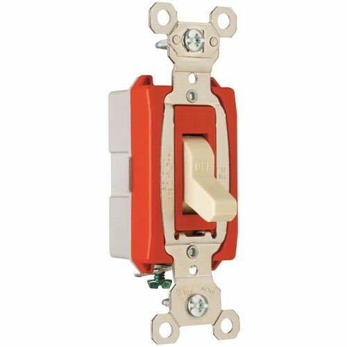 PS20AC1I Industrial Extra Heavy Duty Switch, Ivory