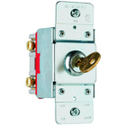 1pole Key Lock Back and, Side Wire 20amp 120/277volt