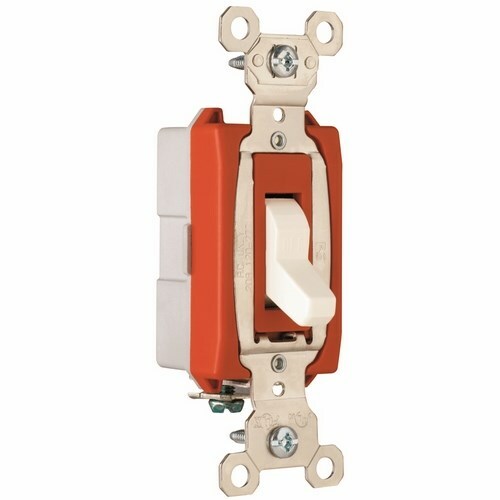 PS20AC1W Industrial Extra Heavy Duty Switch, White