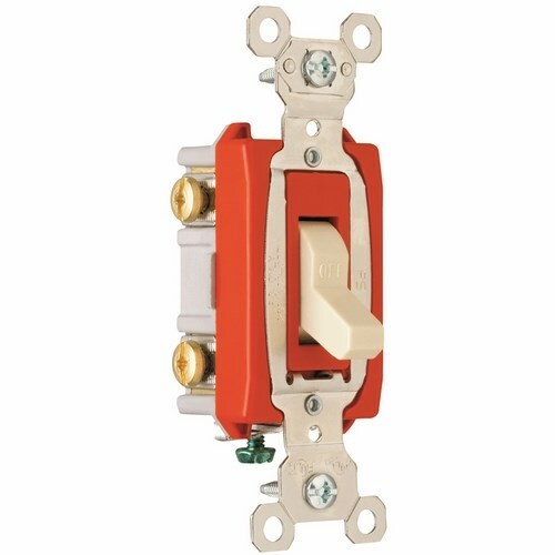 PS20AC2I Industrial Extra Heavy Duty Switch, Ivory