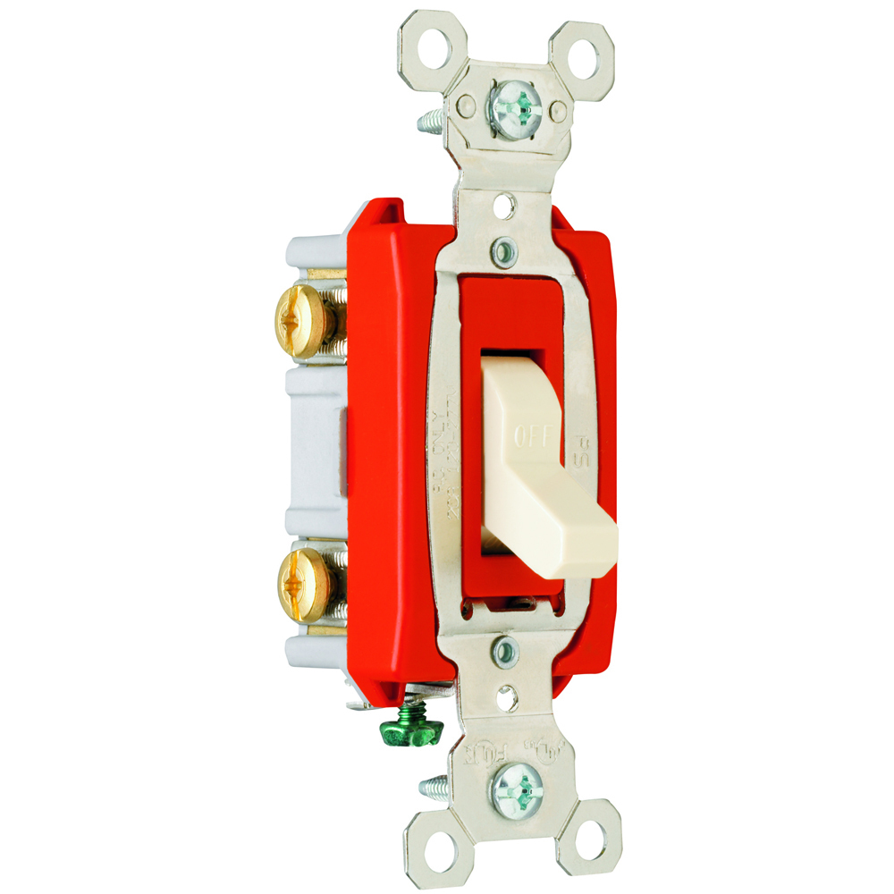 PS20AC2LA Industrial Extra Heavy Duty Switch, Light Almond