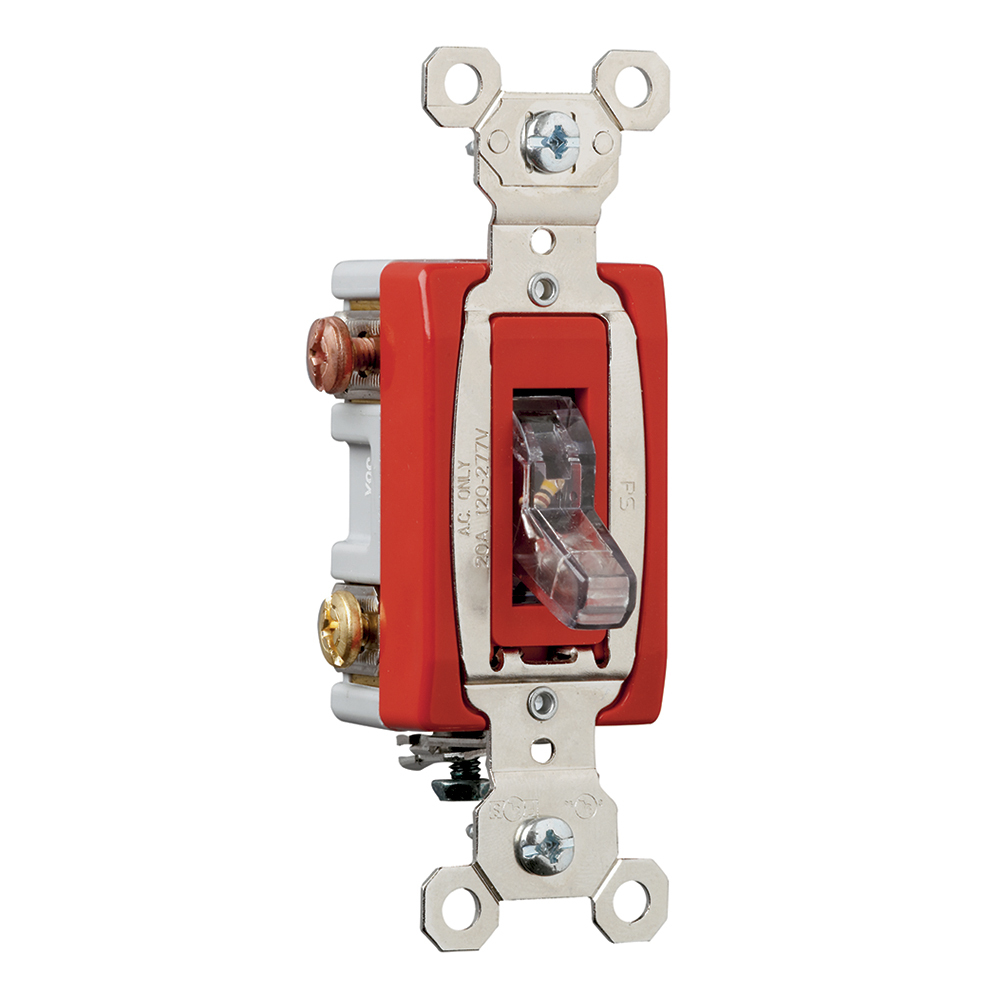 PS20AC3CSL Industrial Extra Heavy Duty Switch, Clear
