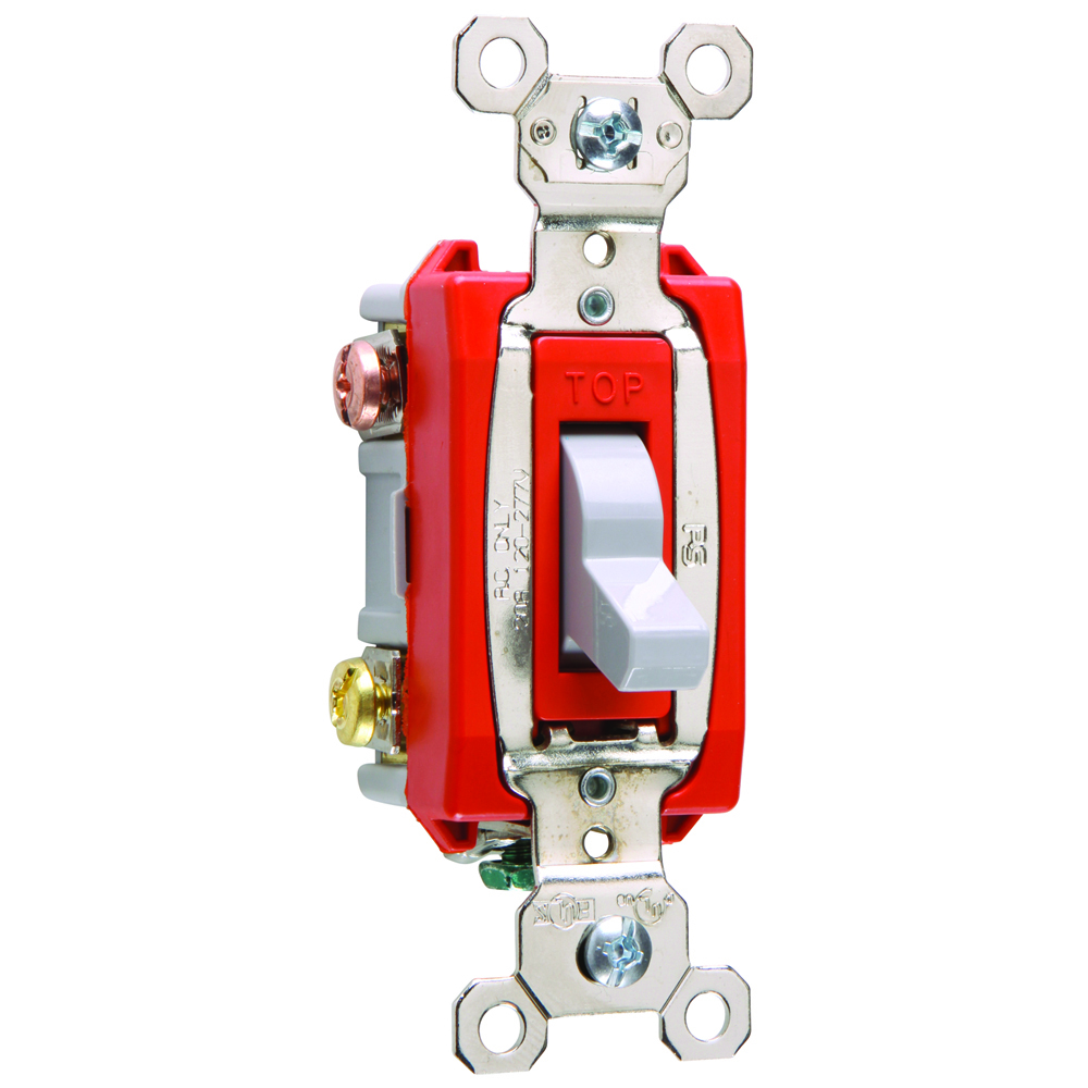 PS20AC3GRY Industrial Extra Heavy Duty Switch, Gray