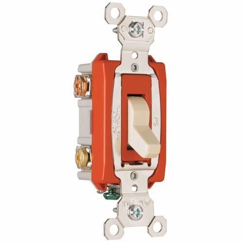 PS20AC3I Industrial Extra Heavy Duty Switch, Ivory