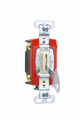 PS20AC4LAL Industrial Extra Heavy Duty Lock Switch Back and Side Wire, Light Almond