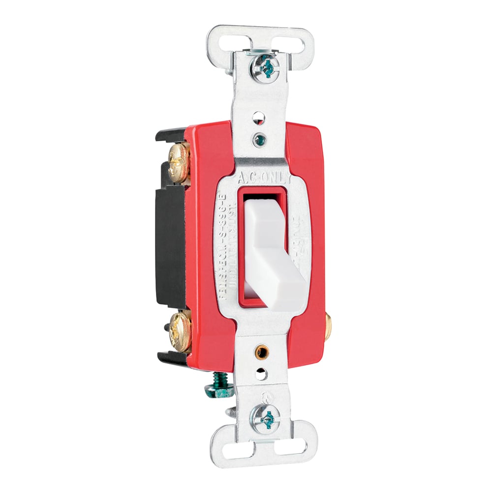PS20AC4W Industrial Extra Heavy Duty Switch, White