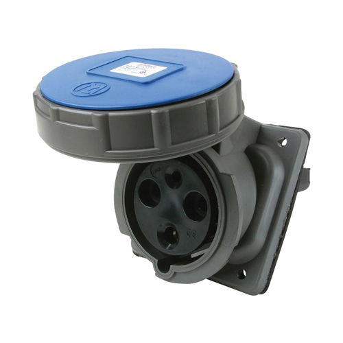 PS3100R6W Pin & Sleeve Watertight 100A 250V Receptacle