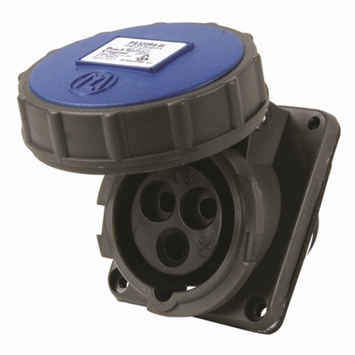 PS320R6W Pin & Sleeve Watertight 20 Amp 250V Receptacle