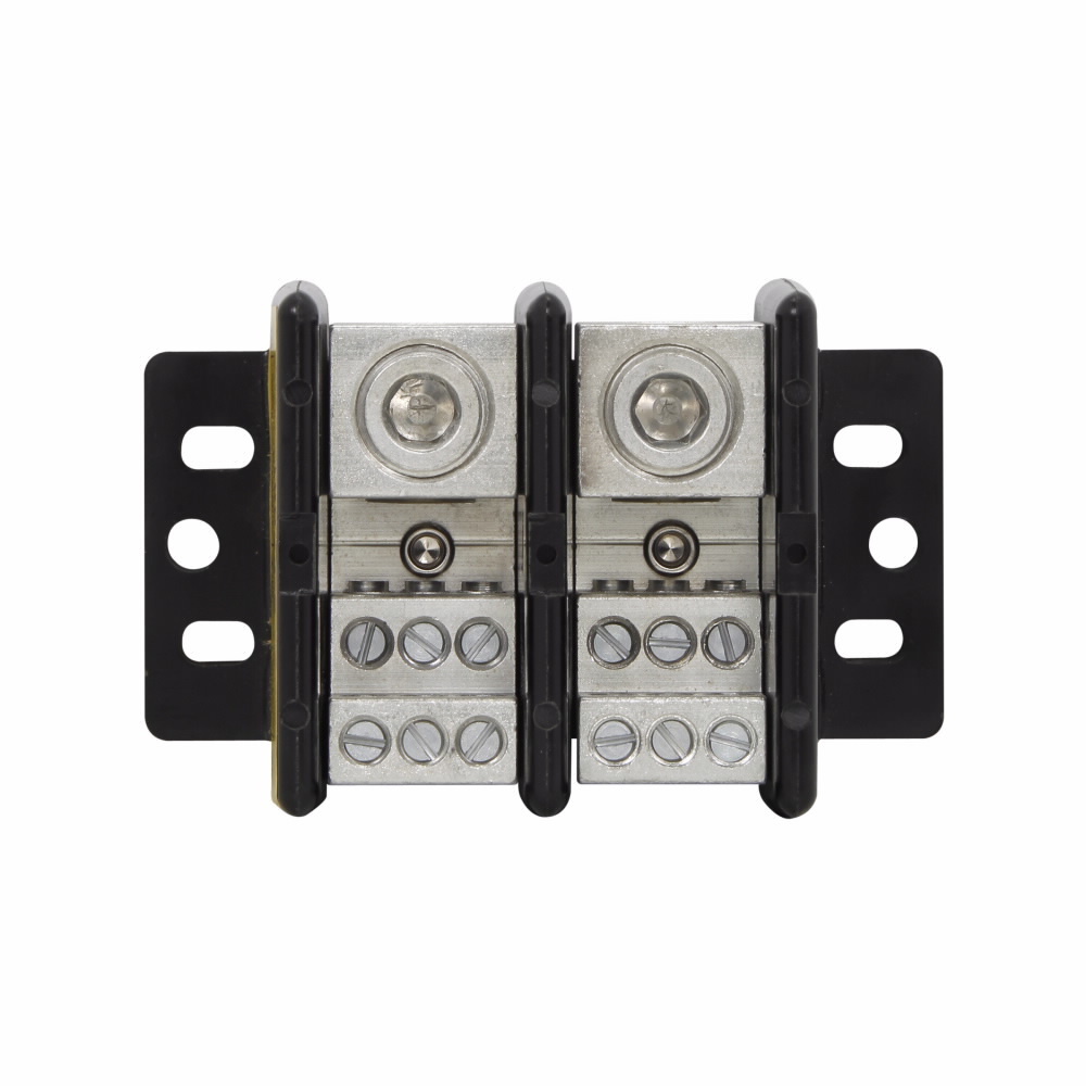 16023-2 Standard Power Distribution Block, 600 V AC/DC, 310 A, 2 Poles, Thermoplastic