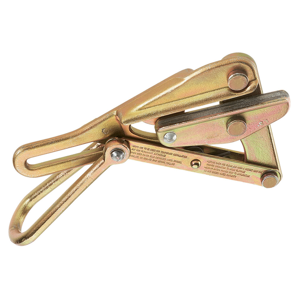 1613-40 Cable Pulling Grip, 0.12 to 0.37 in Dia Cable, 4500 lb Load, Steel