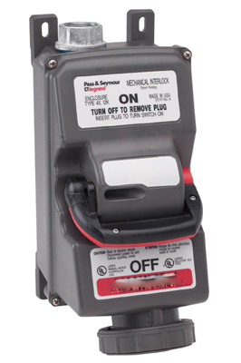 PS4100MIR7W 100A 3 Pole 4 Wire Non-Fusible Mechanical Interlock
