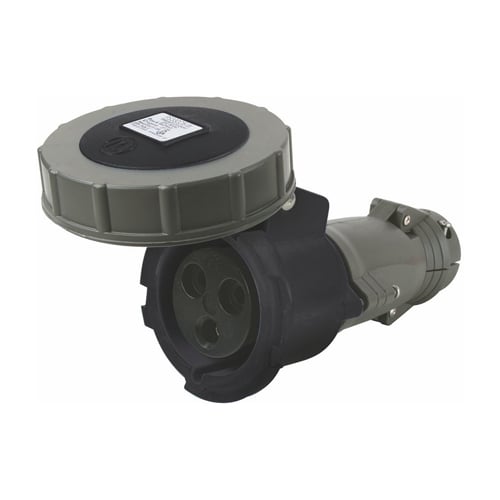 PS420C5W Pin & Sleeve Watertight 20 Amp 3ø 600V Connector