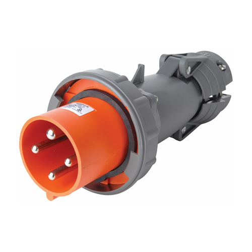 PS420P12W Pin & Sleeve Watertight 20 Amp 125V/250V Plug