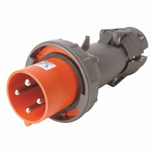 PS460P12W Pin & Sleeve Watertight 60A 125V/250V Plug