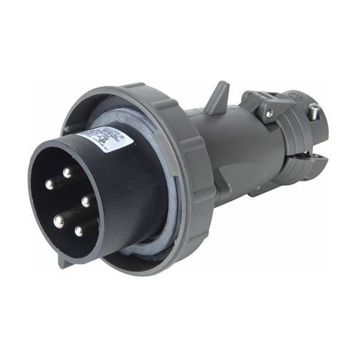 PS460P5W Pin & Sleeve Watertight 60A 3ø 600V Plug
