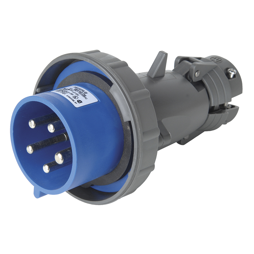 PS530P9W Pin & Sleeve Watertight 30A 3øY 120V/208V Plug