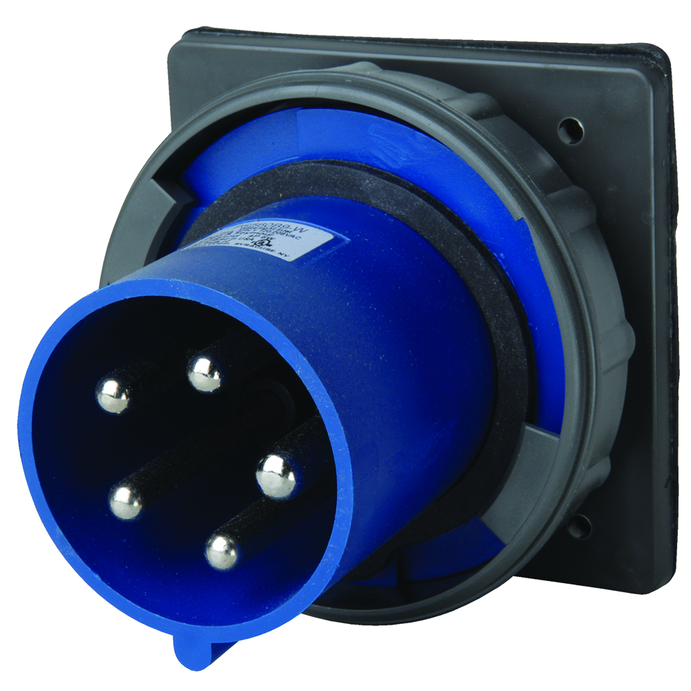 PS560B9W Pin & Sleeve Watertight 60A 3øY 120V/208V Inlet