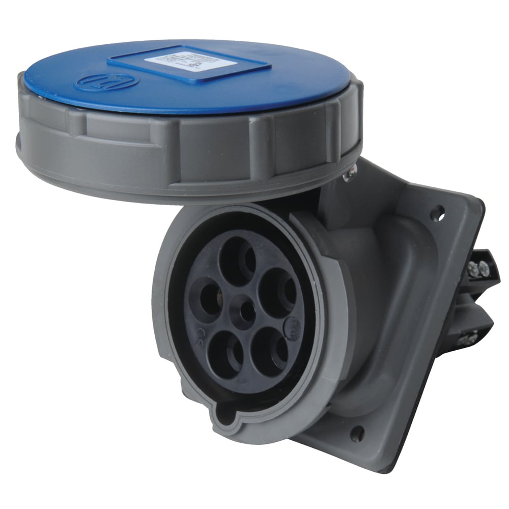 PS560R9W Pin & Sleeve Watertight 60A 3øY 120V/208V Receptacle