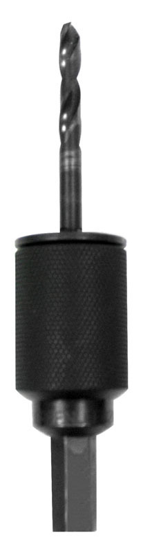 02800 Quick-Change Hole Saw Arbor With Fixed Pockets, 5/16 in Shank, High Speed Steel