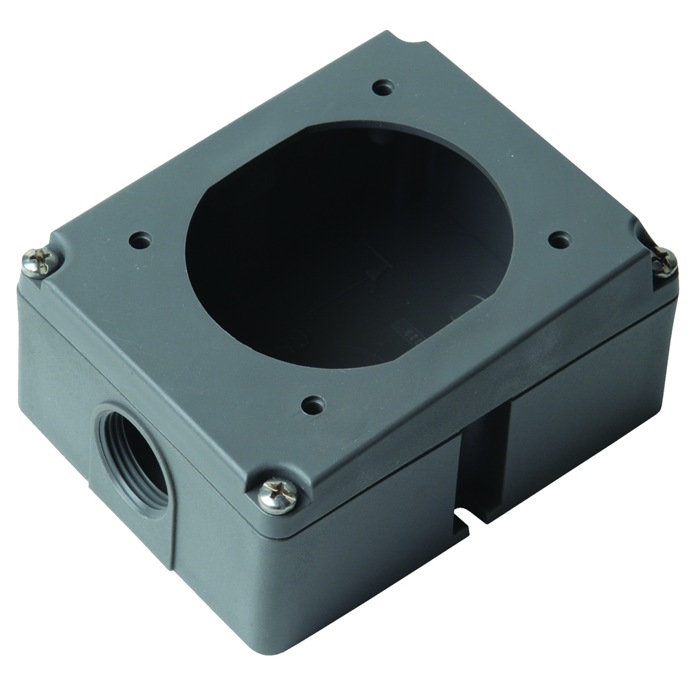 PSBBN202W Pin & Sleeve Watertight 16A Non-Metallid Back Box