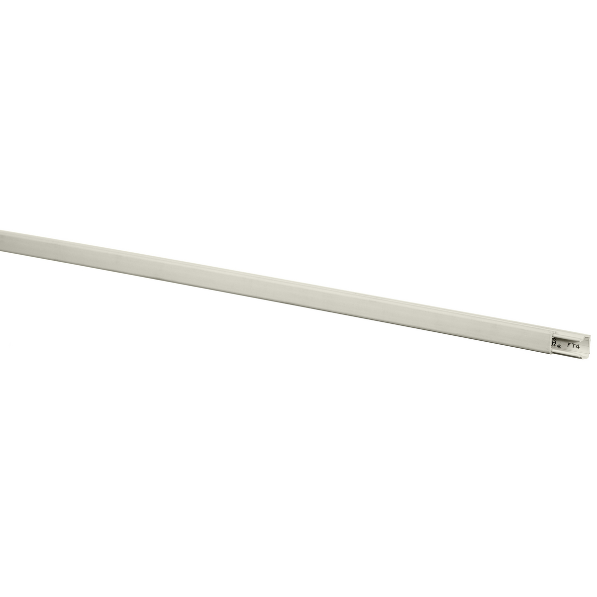PT1ABC5 Extruded Non-Latching Standard Non-Metallic Raceway, 5 ft L x 0.8 in W x 0.68 in H