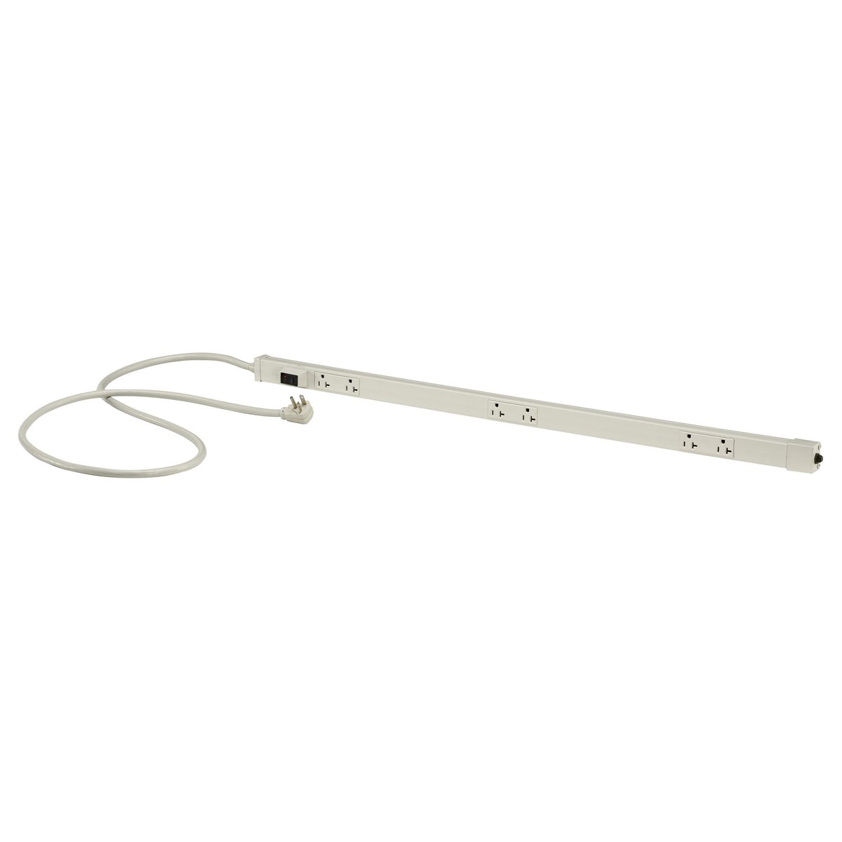 PT203112P 1-Phase Fully Insulated Non-Metallic Portable Standard Non-Metallic Raceway, 3 ft L x 2.4 in W x 1 in H