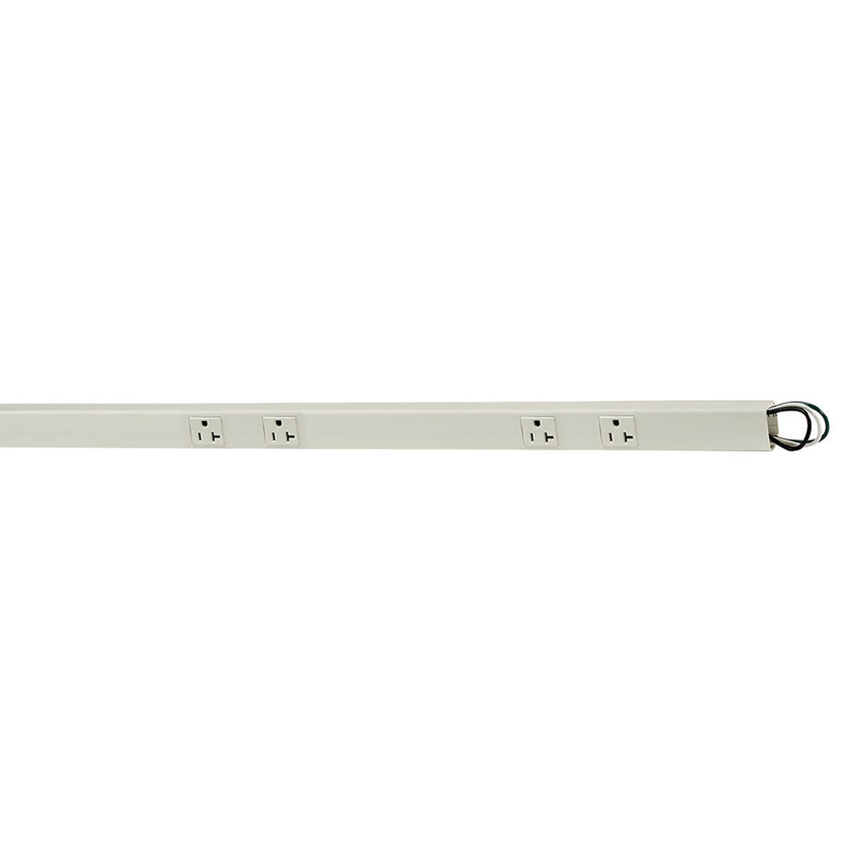 PT205115 1-Phase 1-Circuit Fully Insulated Permanently Installed Standard Non-Metallic Raceway, 5 ft L x 1-1/2 in W x 1-1/2 in H