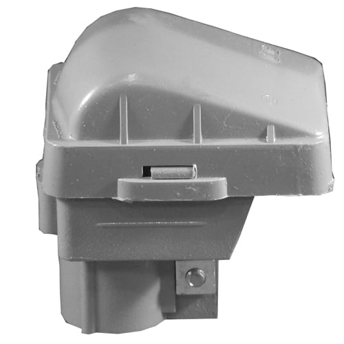 PVC-102 NEER Service Entrance Cap With EMT Adapter, 1 in, For Use With Rigid Conduit, IMC/EMT/PVC Conduit Service Mast, PVC