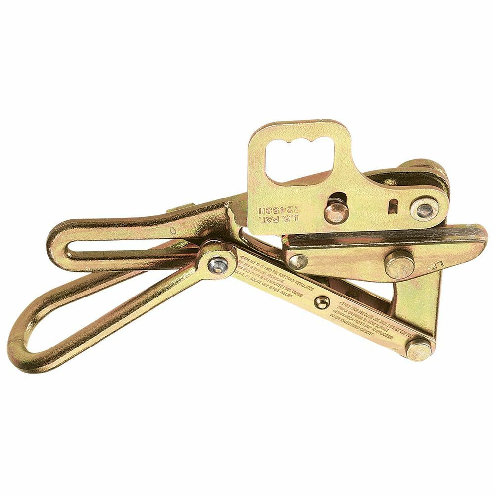 1656-20H Grip Cable Pulling Grip With Latch, 0.2 to 0.4 in Dia Cable, 4500 lb Load, Steel