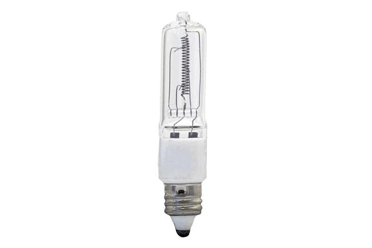 Q150CL/MC 120 Screw-In Miniature Lamp, 150 W, E11 Lamp Base, T4 Shape, 120 VAC