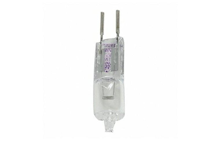 Q50T3/12V/CL Low Voltage Single Ended Halogen Lamp, 50 W, GY6.35 Lamp, T3 Shape, 850 Lumens Initial