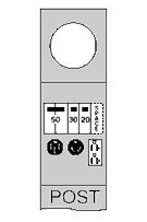 R075CP6010 Midwest GE Ringless Metered Power Outlet, 120/240 V AC, 100 A, 1 Phase , 2 AWG to 250 kcmil Wire, NEMA 3R Enclosure