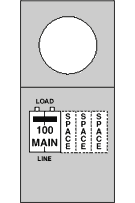 R101CB6HP 100 Amp, Back-to-Back Headpost