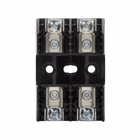 Eaton Bussmann series fuse block, 0.10-30A, 250V, Class R, Thermoplastic material, Screw/pressure plate connection, 200 kAIC, #10-18 AWG (copper) wire size, R250 series